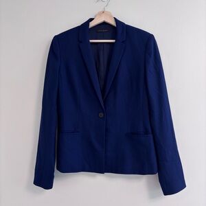 Elie Tahari Blue Blazer Tailored Suit Jacket